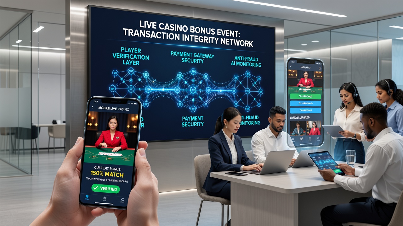 Mobile Live-Casino-Sitzungen mit Fokus auf Transaktionsintegrität