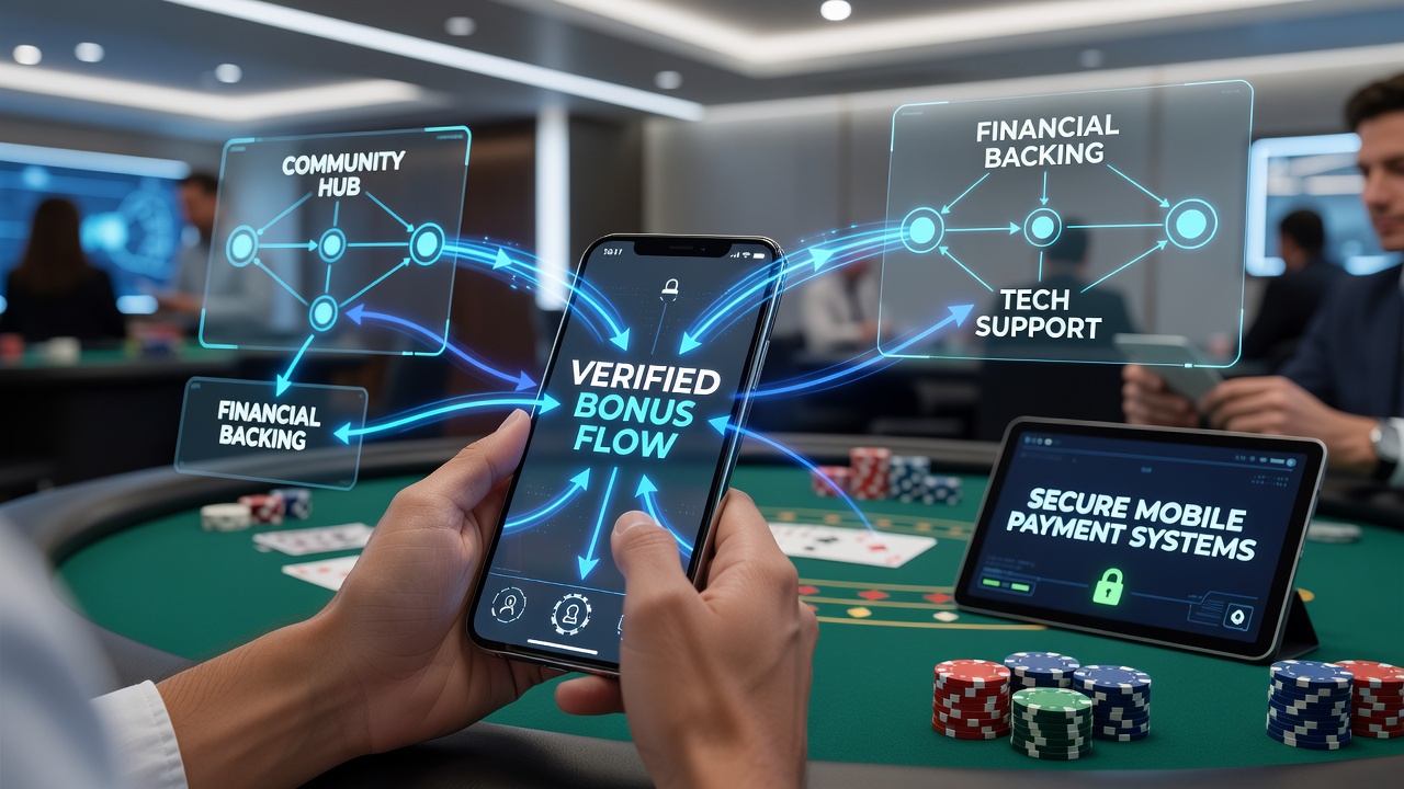 Darstellung von Live-Tischspielen mit integrierten mobilen Zahlungslösungen